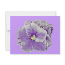 African Violet Purple