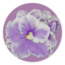 African Violet Purple stickers