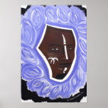 African Warrior Spirit Poster