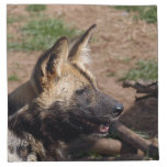 african-wild-dog-009 printed napkins