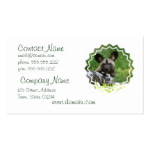 African WIld Dog Business Card
