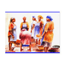 AFRICAN WOMAN MOJISOLA A GBADAMOSI POST CARD