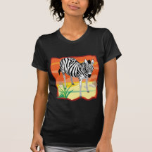 African Zebra T Shirt
