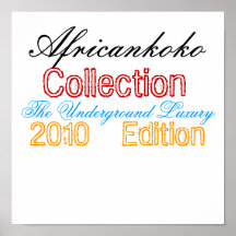 Africankoko Collection, The Underground Luxury Print