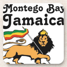 Africankoko Custom Montego Bay, Jamaica Drink Coasters