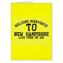 Africankoko custom New Hampshire Greeting card