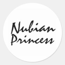 Africankoko Custom Nubia, Africa Round Stickers
