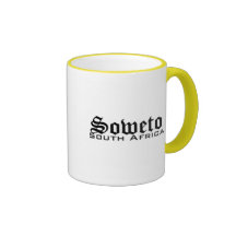 Africankoko Custom Soweto, South Africa Mugs