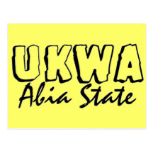 Africankoko Custom Ukwa, AbiaState, Nigeria Post Card