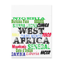 Africankoko Custom W.Africa  Apparell Post Cards