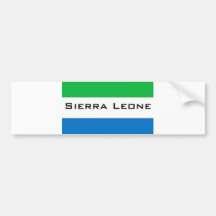 Africankoko, Sierra Leone Adhésif Pour Voiture