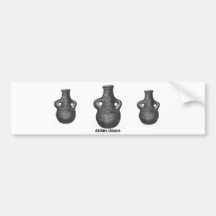 AfriMex Urbano African Luba Pottery Series Bumper Bumper Sticker