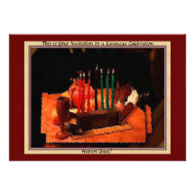 AfriMex Urbano Kwanzaa Painting Invitation
