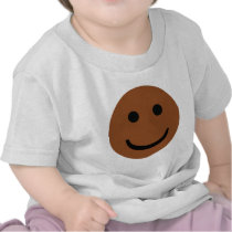 Afro-American smiley icon Tshirts