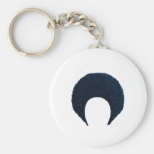 Afro Blue The MUSEUM Zazzle Gifts Keychain