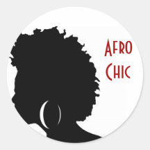 Afro Chic Stickers