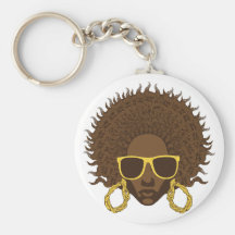 Afro Cool Keychains