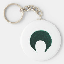 Afro Cyan The MUSEUM Zazzle Gifts Key Chain