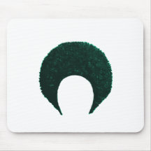 Afro Cyan The MUSEUM Zazzle Gifts Mouse Pad