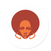 Afro Funk Sticker