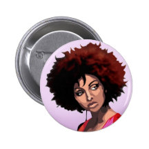 Afro girl boton 