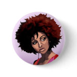 Afro girl boton 