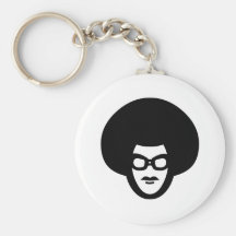 Afro Keychain