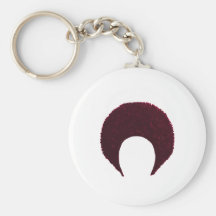 Afro Magenta The MUSEUM Zazzle Gifts Keychains