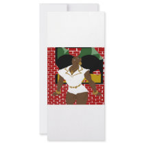 Afro Puffs Pinups 4 (Sketchbook Pro) Full Color Rack Card