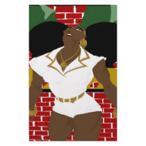Afro Puffs Pinups 4 (Sketchbook Pro) Stationery Design