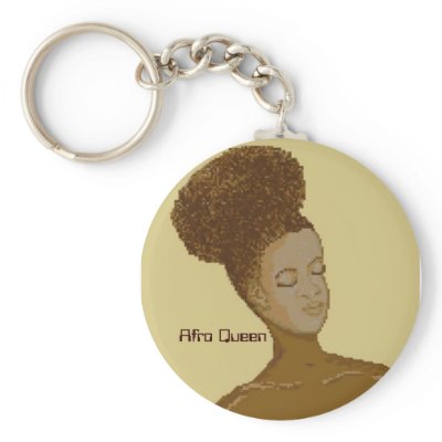 Afro Queen, Key Chains by REGGI2