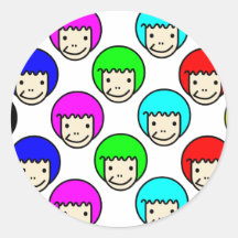 afro sticker
