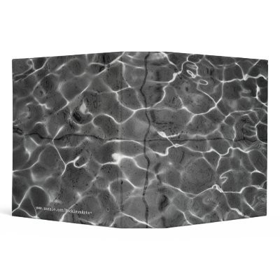 After Hockney - Black & White: Light on water by RocklawnArts