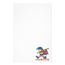 After School Activities Stationery Design