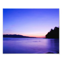 After sunset in Andaman Photographic Print