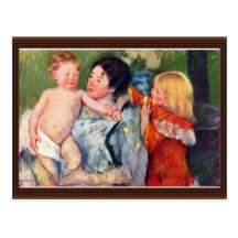 After The Bath By Cassatt Mary (Best Quality) Postcards