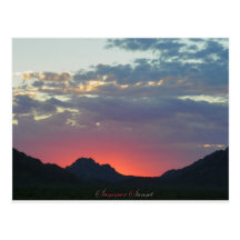 After The Rain Sunset Postcards