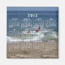 After the Splash; 2012 Calendar Magnets