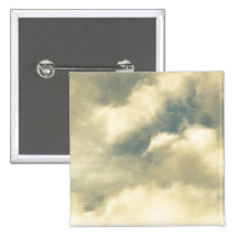 After The Storm - Clouds Pinback Button
