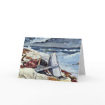 After The Tornado By Homer Winslow (Best Quality) Greeting Card