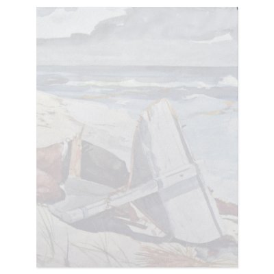 After The Tornado By Homer Winslow (Best Quality) Letterhead by Artcollection
