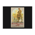 After The Welcome Home A Job Post Cards