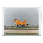 AFTERBURNER TAKE OFF GREETING CARD