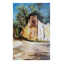AFTERNOON IN RIMAGGIO / Tuscany View Stationery Paper
