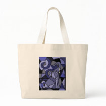 AG- Abstract Art Elephant Tote Bag