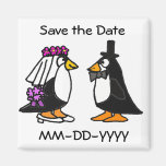 AG économies de pingouin le magnet de date Magnets Pour Réfrigérateur