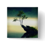 Against All Odds - Beautiful Tree Photograph Button