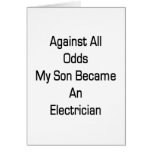 Against All Odds My Son Became An Electrician