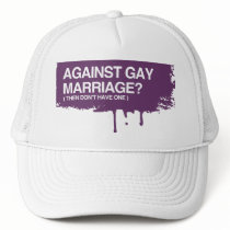 AGAINST GAY MARRIAGE - THEN