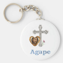 Agape Love Christian gifts Key Chain